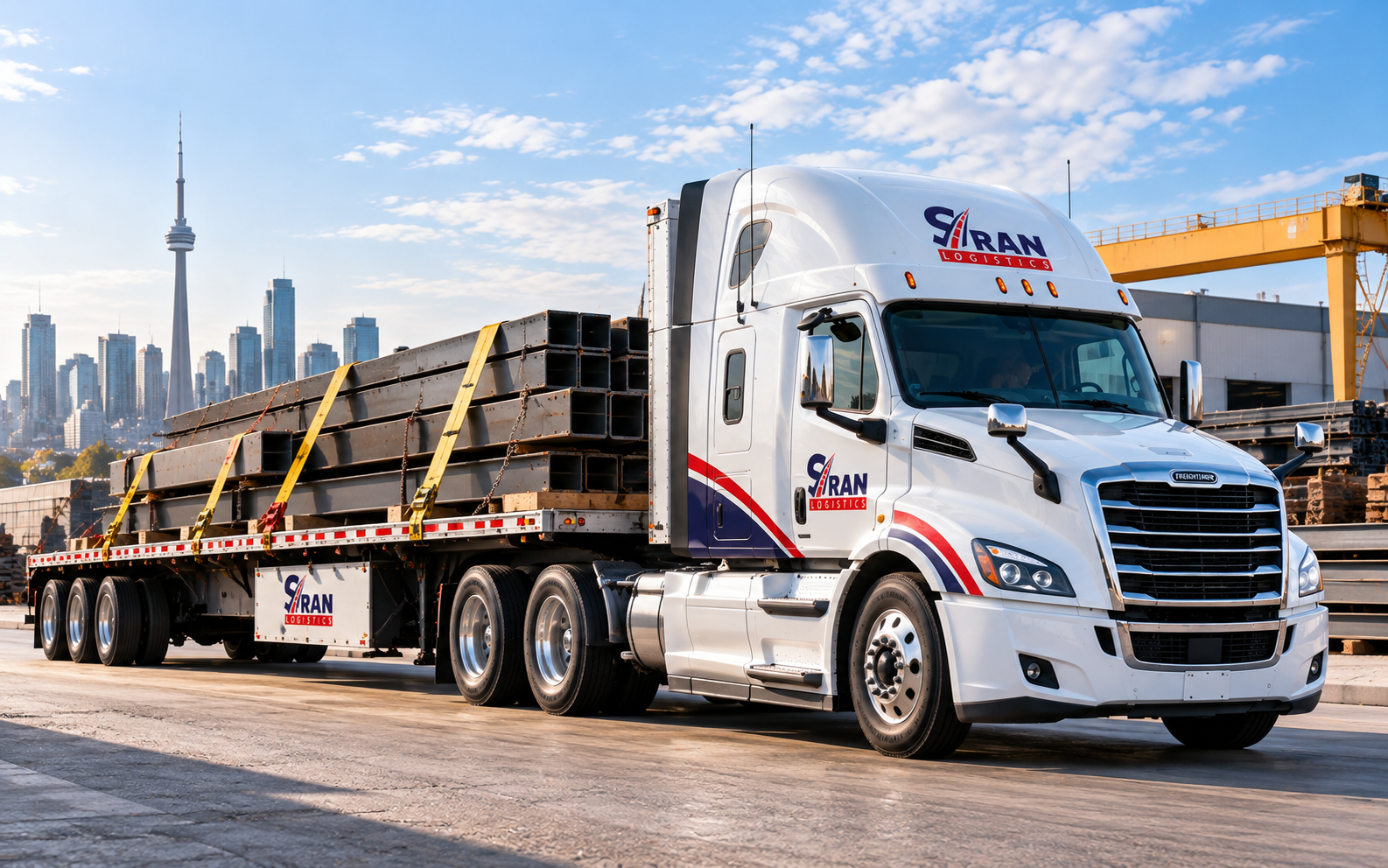 Flatbed Heavy Haul Freight Transportation