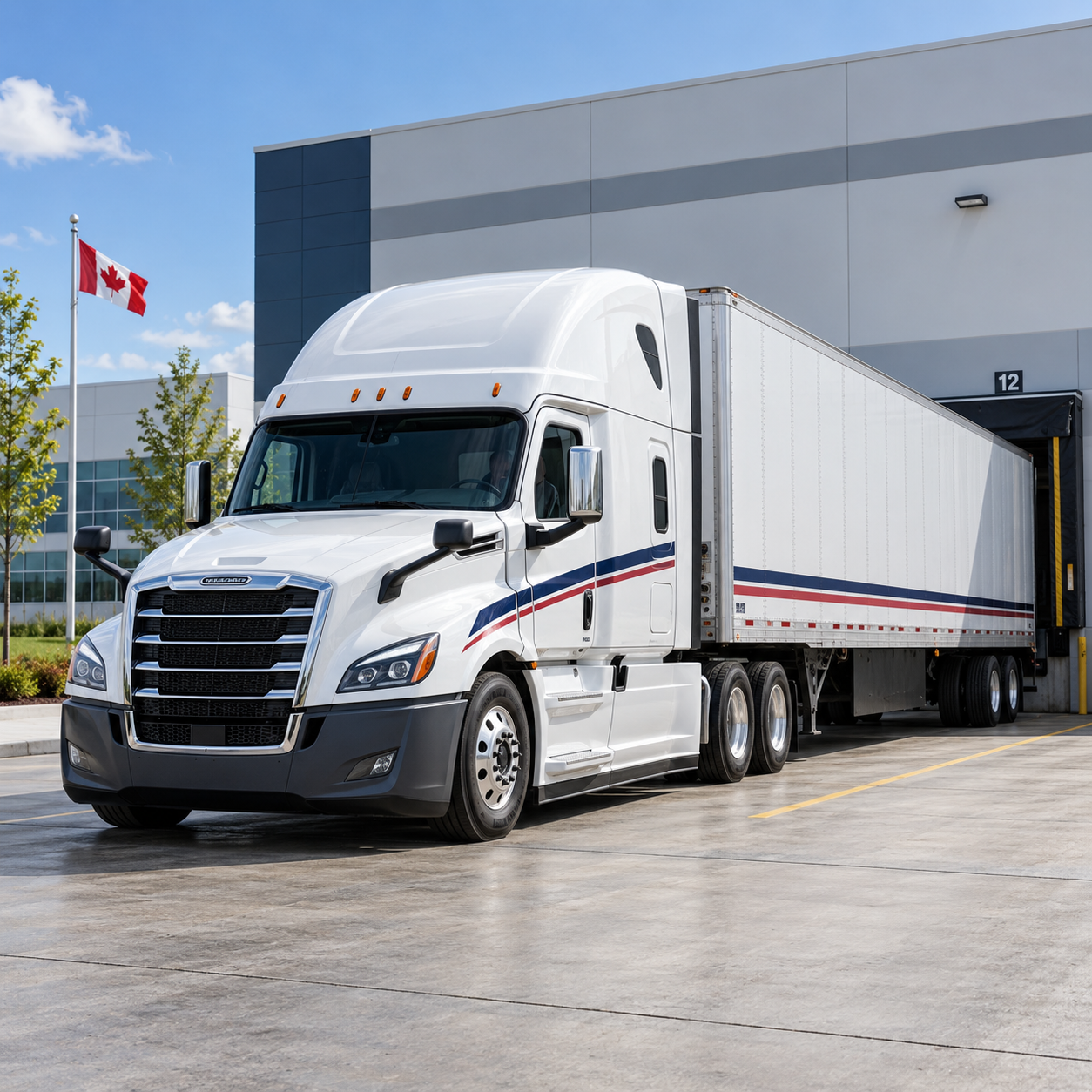 Sran Logistics 53-Foot Full Truckload Commercial Rig